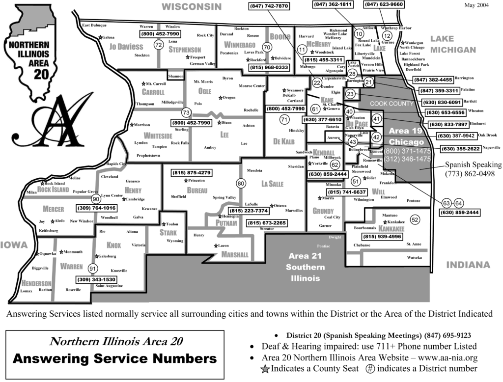 AA NIA District 73 – Serving Carroll, Lee, Ogle, and Whiteside counties